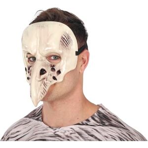 FIESTAS GUIRCA Masque Tête de Mort Corbeau en Plastique Accessoire de Costume pour Halloween et Fêtes d'Animaux et de Squelettes Idéal pour Tous les Utilisateurs Beige - Publicité FIESTAS GUIRCA Masque Tête de Mort Corbeau en Plastique Accessoire de Costume pour Halloween et Fêtes d'Animaux et de Squelettes Idéal pour Tous les Utilisateurs Beige - Publicité