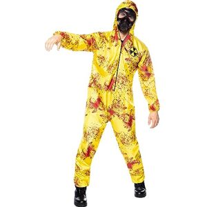 Funidelia Déguisement zombie nucléaire pour homme Mort-vivant, Halloween, Horreur Déguisement pour Adultes et accessoires pour Halloween, carnaval et fêtes. Taille M Jaune - Publicité Funidelia Déguisement zombie nucléaire pour homme Mort-vivant, Halloween, Horreur Déguisement pour Adultes et accessoires pour Halloween, carnaval et fêtes. Taille M Jaune - Publicité