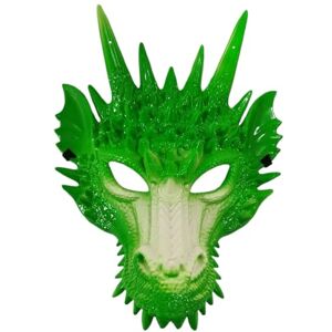 X-Institute Masque De Dragon Pour Halloween Costume Cosplay Masque Tête Dragon Garçon Et Fille Accessoires Cosplay Fête Du Festival D'halloween Respirant - Publicité X-Institute Masque De Dragon Pour Halloween Costume Cosplay Masque Tête Dragon Garçon Et Fille Accessoires Cosplay Fête Du Festival D'halloween Respirant - Publicité