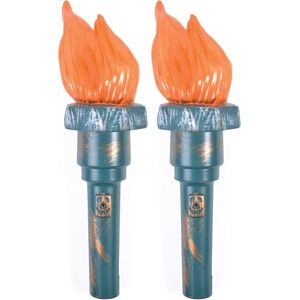 Bristol Novelty - Torche Statue de la Liberté, BA411, Orange, Taille Unique Halloween, Carnaval (Lot de 2) - Publicité Bristol Novelty - Torche Statue de la Liberté, BA411, Orange, Taille Unique Halloween, Carnaval (Lot de 2) - Publicité