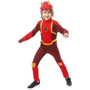 P'tit Clown Déguisement Enfant Mixte Pétronix Defenders™ Licence Officielle Combinaison et Casque Inclus (Rouge, 4/6 ans) - Publicité P'tit Clown Déguisement Enfant Mixte Pétronix Defenders™ Licence Officielle Combinaison et Casque Inclus (Rouge, 4/6 ans) - Publicité