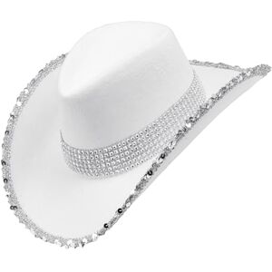 W WIDMANN MILANO Party Fashion Chapeau de fête Cowgirl/Cowboy, Chapeau Western, Accessoire Carnaval, Enterrement de vie de garçon - Publicité W WIDMANN MILANO Party Fashion Chapeau de fête Cowgirl/Cowboy, Chapeau Western, Accessoire Carnaval, Enterrement de vie de garçon - Publicité