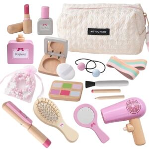 Smartwo Jouets de Maquillage Kit pour Enfants, Faux Maquillage Enfant Fille, Coiffure en Bois pour Jeux de Rôle, pour Les Anniversaires et Noël des Enfants de 3 4 Ans. Publicité Smartwo Jouets de Maquillage Kit pour Enfants, Faux Maquillage Enfant Fille, Coiffure en Bois pour Jeux de Rôle, pour Les Anniversaires et Noël des Enfants de 3 4 Ans. Publicité