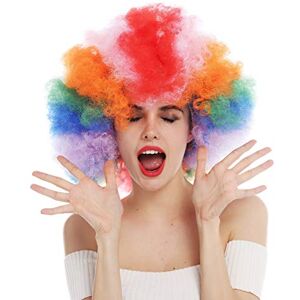 WIG ME UP 31938-P-coloured Perruque Afro Hommes Femmes Couleur de l'arc-en-Ciel coloré XXL volumes - Publicité WIG ME UP 31938-P-coloured Perruque Afro Hommes Femmes Couleur de l'arc-en-Ciel coloré XXL volumes - Publicité