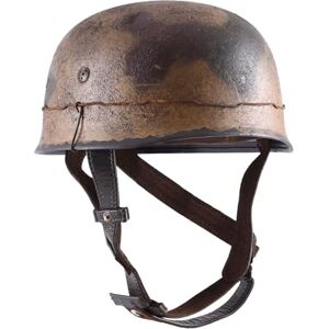 Battle-Merchant Battle Merchant M38 Casque de parachutiste allemand avec finition camouflage - Publicité Battle-Merchant Battle Merchant M38 Casque de parachutiste allemand avec finition camouflage - Publicité