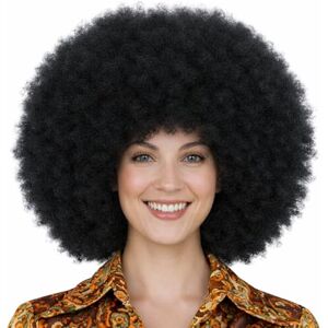 Carnival Toys 2971 Perruque Afro 40 cm Noir - Publicité Carnival Toys 2971 Perruque Afro 40 cm Noir - Publicité