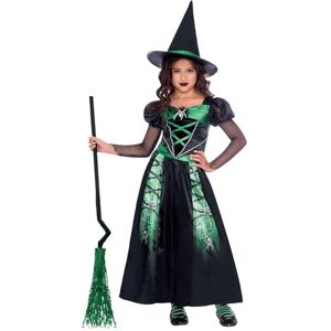 amscan (PKT (9911971) Costume de sorcière araignée pour fille (6-8 ans) - Publicité amscan (PKT (9911971) Costume de sorcière araignée pour fille (6-8 ans) - Publicité