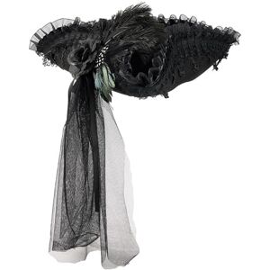 TAZIZI Chapeau de pirate pour femme, chapeau tricorne avec long voile et bordure en dentelle, chapeaux de pirate pour fêtes costumées, spectacles sur scène, accessoire de costume d'Halloween à thème vintage - Publicité TAZIZI Chapeau de pirate pour femme, chapeau tricorne avec long voile et bordure en dentelle, chapeaux de pirate pour fêtes costumées, spectacles sur scène, accessoire de costume d'Halloween à thème vintage - Publicité
