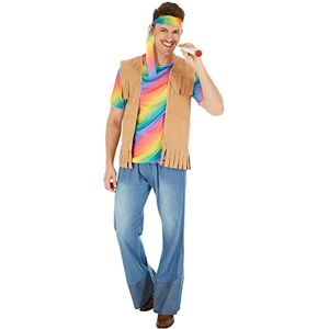 dressforfun TecTake Déguisement pour Hommes Hippie Peace INCL. Bandeau stylé 60s 70s Flower Power (XXL no. 300951) - Publicité dressforfun TecTake Déguisement pour Hommes Hippie Peace INCL. Bandeau stylé 60s 70s Flower Power (XXL no. 300951) - Publicité