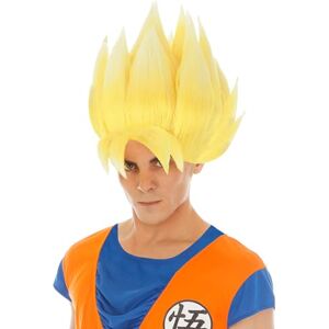 Wig blonde Goku Saiyan JADEO - Licence officielle Dragon Ball Z - Publicité Wig blonde Goku Saiyan JADEO - Licence officielle Dragon Ball Z - Publicité
