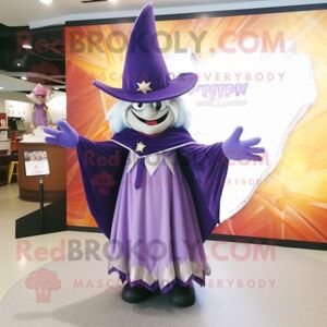 REDBROKOLY Costume de magicien de lavande habillé avec une robe et des châles - Publicité