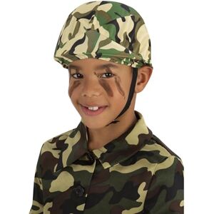 Smiffys Casque de camouflage militaire pour enfants, vert Halloween - Publicité Smiffys Casque de camouflage militaire pour enfants, vert Halloween - Publicité