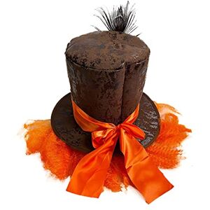 Ralondbey Chapeau orange pour adulte/adolescent Haut de forme déguisement chapelier fou Cosplay Carnaval Fête rave - Publicité Ralondbey Chapeau orange pour adulte/adolescent Haut de forme déguisement chapelier fou Cosplay Carnaval Fête rave - Publicité