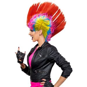 UILYNIU Perruque punk de rue des années 80 Ensemble de Costume Hippie Deguisement Disco Homme accessoire pour fête à thème ou carnaval Rock Accessoires Costume coloré cosplay (Rouge) - Publicité UILYNIU Perruque punk de rue des années 80 Ensemble de Costume Hippie Deguisement Disco Homme accessoire pour fête à thème ou carnaval Rock Accessoires Costume coloré cosplay (Rouge) - Publicité