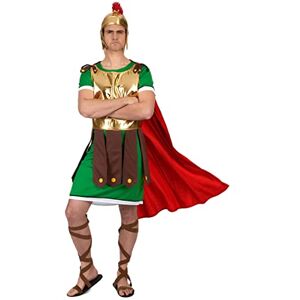 DEGUISE TOI Déguisement Centurion Romain Homme Tunique Cape Casque M Vert Déguisements adultes 100% Polyester Lavable à la main Carnaval - Publicité DEGUISE TOI Déguisement Centurion Romain Homme Tunique Cape Casque M Vert Déguisements adultes 100% Polyester Lavable à la main Carnaval - Publicité