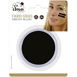 P'tit Clown 91013 Fard Gras Noir 10 g Ø 6,5 cm Pallete de Maquillage Déguisement Adulte Make-up Peinture Visage Lavable Non Toxique Carnaval, Halloween, Anniversaire, Cosplay - Publicité P'tit Clown 91013 Fard Gras Noir 10 g Ø 6,5 cm Pallete de Maquillage Déguisement Adulte Make-up Peinture Visage Lavable Non Toxique Carnaval, Halloween, Anniversaire, Cosplay - Publicité