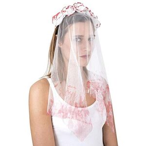 Pti Clown SERRE-TÊTE VOILE DE MARIÉE SANGLANT - Publicité Pti Clown SERRE-TÊTE VOILE DE MARIÉE SANGLANT - Publicité