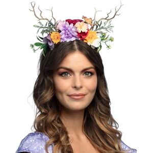Tiare avec Fleurs et Branches - Costumes - Publicité Tiare avec Fleurs et Branches - Costumes - Publicité