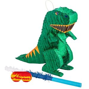 Fax Potato - 3pc Pinata Dinosaur - Bandeau Bleu - Ensemble Fête - Publicité Fax Potato - 3pc Pinata Dinosaur - Bandeau Bleu - Ensemble Fête - Publicité