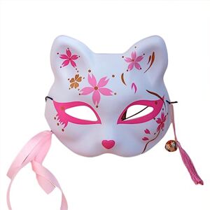 sodeber Masques Demi-visage De Dessin Animé Japonais, Masques De Festival De Renards, Accessoires De Cosplay Rave Pour Fête D'halloween Pour Hommes Adultes - Publicité sodeber Masques Demi-visage De Dessin Animé Japonais, Masques De Festival De Renards, Accessoires De Cosplay Rave Pour Fête D'halloween Pour Hommes Adultes - Publicité