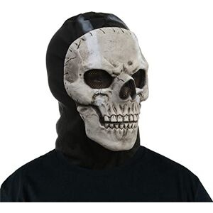 YBJMSFA Halloween Fiesta Horror Skull Mask Ghost Game Masque De Tête, CS Cosplay Full Face Skull Horror Mask - Publicité YBJMSFA Halloween Fiesta Horror Skull Mask Ghost Game Masque De Tête, CS Cosplay Full Face Skull Horror Mask - Publicité