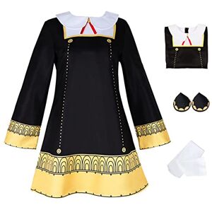 bi bi hou Anya Cosplay Costume Set avec Perruque Costume de Cosplay Anya Forger Déguisement de Anime Spy X Family Cosplay Costume Halloween Carnaval Fête Costume pour Adulte Noir - Publicité bi bi hou Anya Cosplay Costume Set avec Perruque Costume de Cosplay Anya Forger Déguisement de Anime Spy X Family Cosplay Costume Halloween Carnaval Fête Costume pour Adulte Noir - Publicité