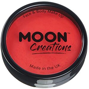 Moon Creations Maquillage professionnel visage et corps Moules à gâteaux professionnels avec peinture colorée pour maquillage pour enfants, adultes, Halloween, rouge vif, 36 g - Publicité Moon Creations Maquillage professionnel visage et corps Moules à gâteaux professionnels avec peinture colorée pour maquillage pour enfants, adultes, Halloween, rouge vif, 36 g - Publicité