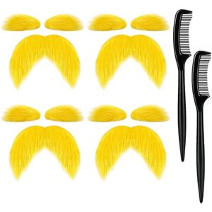 EduPlayte 4 Ensembles D'Ensembles De Moustache Et De Sourcils, Ensemble D'Habillage, Fausse Décoration De Moustache Et De Sourcils, Ensemble De Décoration De Fête De Vacances, Accessoires Vestimentaires - Publicité EduPlayte 4 Ensembles D'Ensembles De Moustache Et De Sourcils, Ensemble D'Habillage, Fausse Décoration De Moustache Et De Sourcils, Ensemble De Décoration De Fête De Vacances, Accessoires Vestimentaires - Publicité
