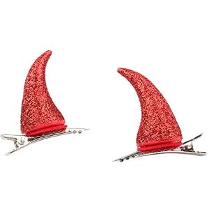 GUOJFEN Pinces à Cheveux en Corne de Boeuf Barrettes en Corne de Diable Casque Anti-dérapant Accessoires Photo Déguisements Halloween Cosplay Accessoires - Publicité GUOJFEN Pinces à Cheveux en Corne de Boeuf Barrettes en Corne de Diable Casque Anti-dérapant Accessoires Photo Déguisements Halloween Cosplay Accessoires - Publicité