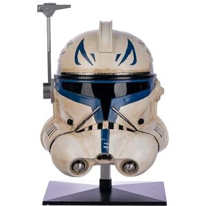Tcahelly Casque de cosplay Halloween, casque Captain-R, masque SW, masque intégral en résine pour homme et femme, accessoire de collection - Publicité Tcahelly Casque de cosplay Halloween, casque Captain-R, masque SW, masque intégral en résine pour homme et femme, accessoire de collection - Publicité