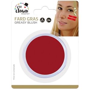 P'tit Clown 91015 Fard Gras Rouge 10 g Ø 6,5 cm Pallete de Maquillage Déguisement Adulte Make-up Peinture Visage Lavable Non Toxique Carnaval, Halloween, Anniversaire, Cosplay - Publicité P'tit Clown 91015 Fard Gras Rouge 10 g Ø 6,5 cm Pallete de Maquillage Déguisement Adulte Make-up Peinture Visage Lavable Non Toxique Carnaval, Halloween, Anniversaire, Cosplay - Publicité