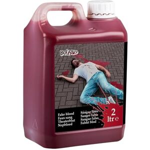 Boland 72243 Sang de théâtre, 2 litres en bidon, Faux Sang, Sang de Film, Faux Sang, Effet spécial, plaies, Maquillage, Halloween, fête de thème, Carnaval - Publicité Boland 72243 Sang de théâtre, 2 litres en bidon, Faux Sang, Sang de Film, Faux Sang, Effet spécial, plaies, Maquillage, Halloween, fête de thème, Carnaval - Publicité