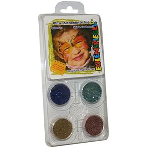 Eulenspiegel 908105 Kit de maquillage Glitter Papillon, Kit de paillettes, pour carnaval, fête à thème - Publicité Eulenspiegel 908105 Kit de maquillage Glitter Papillon, Kit de paillettes, pour carnaval, fête à thème - Publicité