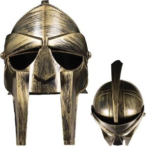 P'tit Clown 21082 Casque de Gladiateur Gladiator Helmet Argent et Noir Parfait pour Carnaval, Fêtes à Thèmes, Halloween, Cosplay Plastique - Publicité P'tit Clown 21082 Casque de Gladiateur Gladiator Helmet Argent et Noir Parfait pour Carnaval, Fêtes à Thèmes, Halloween, Cosplay Plastique - Publicité