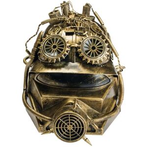 Horror-Shop Casque Steampunk Alien avec Masque à Gaz - Publicité Horror-Shop Casque Steampunk Alien avec Masque à Gaz - Publicité
