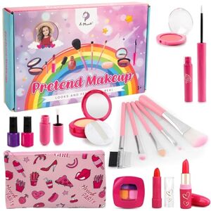 La Manuli Maquillage Enfant Jouet Filles Faux Maquillage Enfant Fille, Sac à Main et Accessoires, Jeux D'imitation, Anniversaire Cadeau pour Princesse Filles 3 4 5 6 7 8 Ans - Publicité La Manuli Maquillage Enfant Jouet Filles Faux Maquillage Enfant Fille, Sac à Main et Accessoires, Jeux D'imitation, Anniversaire Cadeau pour Princesse Filles 3 4 5 6 7 8 Ans - Publicité