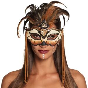 Boland 10130787 Masque pour les yeux Voodoo Mamba, marron, taille standard - Publicité Boland 10130787 Masque pour les yeux Voodoo Mamba, marron, taille standard - Publicité