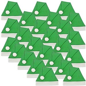 Ciffre 24 pièces dans un ensemble Chapeau de Noël Chapeau de Père Noël chapeau d'hiver chapeaux Père Noël vert - Publicité Ciffre 24 pièces dans un ensemble Chapeau de Noël Chapeau de Père Noël chapeau d'hiver chapeaux Père Noël vert - Publicité