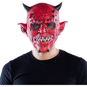 Boland Masque d'horreur pour adultes en latex, masque pour Halloween et carnaval, accessoire pour les costumes de fêtes à thème, Devil - Publicité Boland Masque d'horreur pour adultes en latex, masque pour Halloween et carnaval, accessoire pour les costumes de fêtes à thème, Devil - Publicité