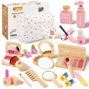 JOYBOY Faux Maquillage Enfant Fille en Bois,Maquillage Bois Enfant Maquillage Enfants en Boises,Maquillage pour Filles,Faux Coffret Jouet,Trousse de Maquillages Cadeau d'anniversaire pour Filles - Publicité JOYBOY Faux Maquillage Enfant Fille en Bois,Maquillage Bois Enfant Maquillage Enfants en Boises,Maquillage pour Filles,Faux Coffret Jouet,Trousse de Maquillages Cadeau d'anniversaire pour Filles - Publicité