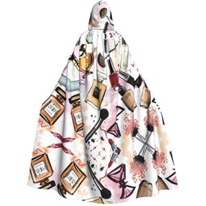 LGHHGY Cape à capuche d'Halloween – Cape à capuche unisexe pour adulte – Cape imprimée sur le thème cosmétique et maquillage pour cosplay, fête et événements à thème - Publicité LGHHGY Cape à capuche d'Halloween – Cape à capuche unisexe pour adulte – Cape imprimée sur le thème cosmétique et maquillage pour cosplay, fête et événements à thème - Publicité