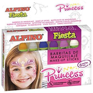 Alpino 219287 Maquillage Princess 6 barres, couleurs essorties - Publicité Alpino 219287 Maquillage Princess 6 barres, couleurs essorties - Publicité
