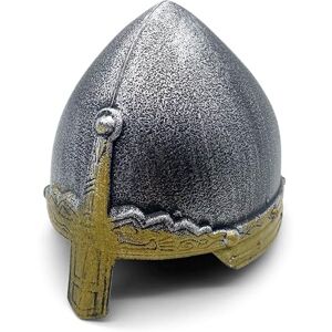 BestSaller 1428 Casque de chevalier pour enfant Argenté/doré en plastique - Publicité BestSaller 1428 Casque de chevalier pour enfant Argenté/doré en plastique - Publicité
