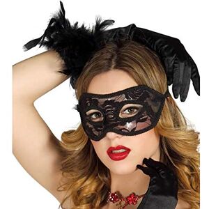 Guirca Masque en Dentelle Noire - Masque pour les Yeux - Publicité Guirca Masque en Dentelle Noire - Masque pour les Yeux - Publicité