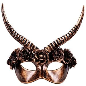 Boland 72253 Masque pour les yeux Maman Legba pour adulte, masque pour Halloween ou carnaval, accessoire de costume, costumes de carnaval, JGA, Bronze - Publicité Boland 72253 Masque pour les yeux Maman Legba pour adulte, masque pour Halloween ou carnaval, accessoire de costume, costumes de carnaval, JGA, Bronze - Publicité