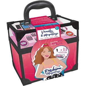 FASHION MAQUILLAGE Valise Beauté Maquillage 258009 Rose Plastique Jeu pour Enfant Ongles Beauté Peau Sensible Testé par Un Laboratoire Français À Partir de 5 Ans - Publicité FASHION MAQUILLAGE Valise Beauté Maquillage 258009 Rose Plastique Jeu pour Enfant Ongles Beauté Peau Sensible Testé par Un Laboratoire Français À Partir de 5 Ans - Publicité