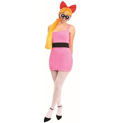 I LOVE FANCY DRESS DÉGUISEMENT POWERPUFF GIRLS BLOSSOM SOUS LICENCE OFFICIELLE. DÉGUISEMENT DE PERSONNAGE DE DESSIN ANIMÉ DES ANNÉES 90 ROBE ROSE, COLLANTS BLANCS, LUNETTES ROSES ET PERRUQUE. TAILLE: X-PETIT - Publicité I LOVE FANCY DRESS DÉGUISEMENT POWERPUFF GIRLS BLOSSOM SOUS LICENCE OFFICIELLE. DÉGUISEMENT DE PERSONNAGE DE DESSIN ANIMÉ DES ANNÉES 90 ROBE ROSE, COLLANTS BLANCS, LUNETTES ROSES ET PERRUQUE. TAILLE: X-PETIT - Publicité