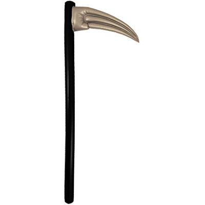 HENBRANDT Accessoire d'Halloween Faucille gonflable 100 cm Deguisement Noir Plastique - Publicité HENBRANDT Accessoire d'Halloween Faucille gonflable 100 cm Deguisement Noir Plastique - Publicité