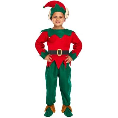 HENBRANDT Children’s Christmas Elf Xmas Fancy Dress Costume Size Boys Girls Elf Outfit for Kids - Publicité HENBRANDT Children’s Christmas Elf Xmas Fancy Dress Costume Size Boys Girls Elf Outfit for Kids - Publicité