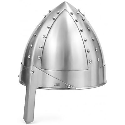 Thor Casque de guerrier normand pour homme Taille unique Argenté - Publicité Thor Casque de guerrier normand pour homme Taille unique Argenté - Publicité